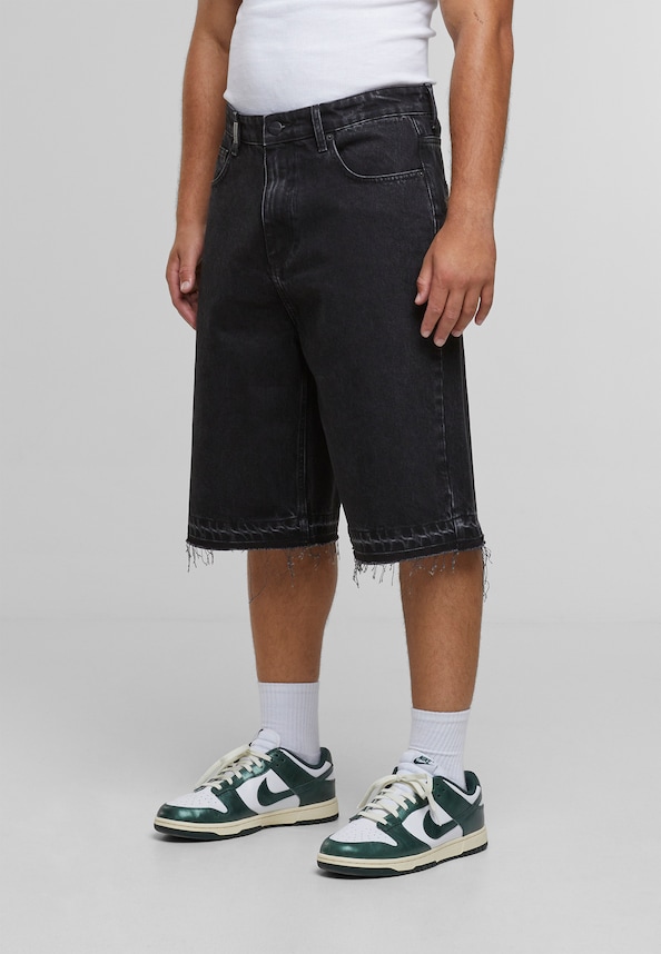 Joran Open Hem Baggy Shorts-3
