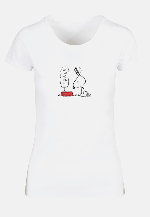 Ladies Peanuts Hungry Snoopy Basic -2