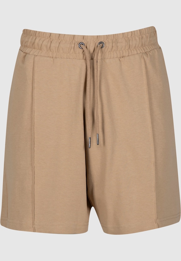 Heavy Jersey Pintuck Track Shorts-6