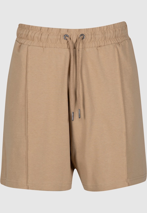 Heavy Jersey Pintuck Track Shorts-6