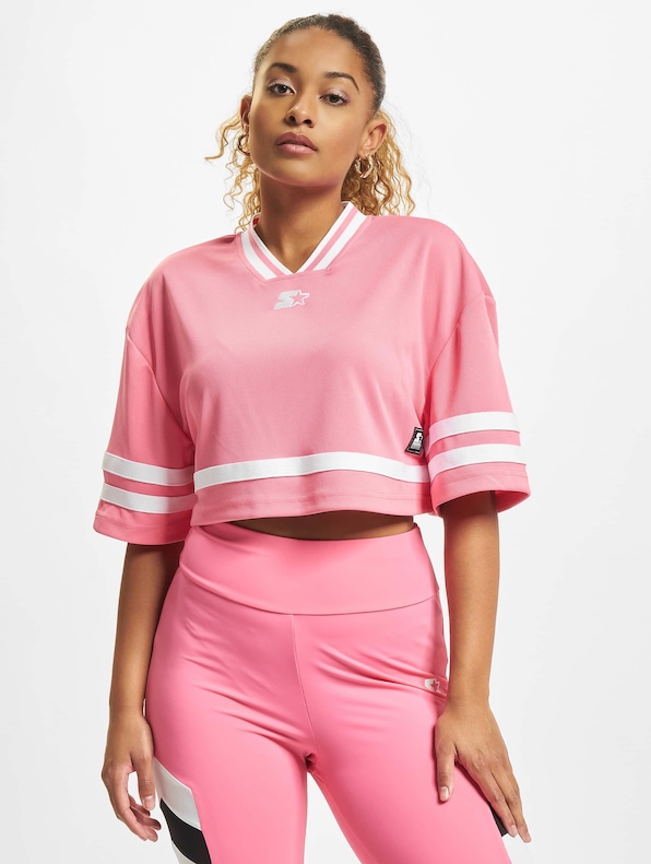 Ladies Cropped Mesh Jersey-2