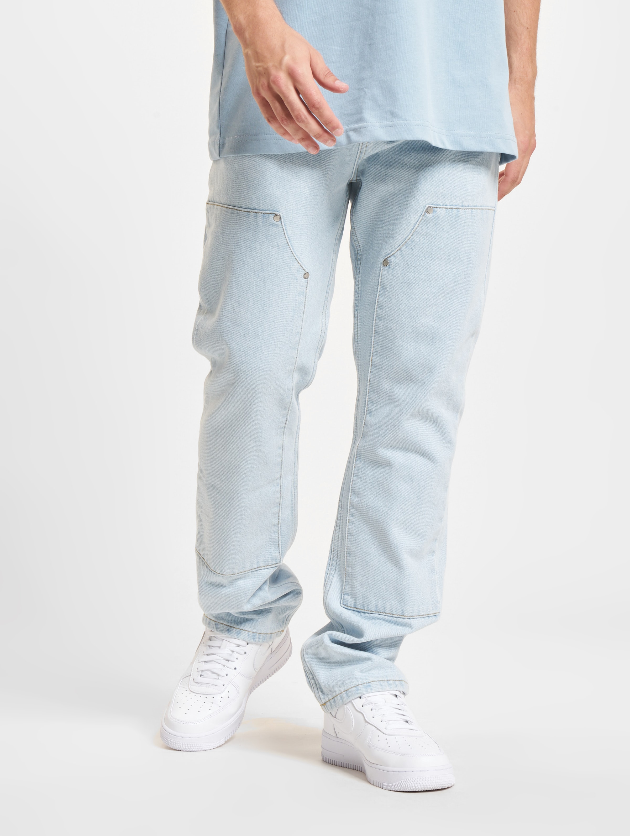 PEGADOR Vinto Carpenter Straight Fit Jeans Männer,Unisex op kleur blauw, Maat 28