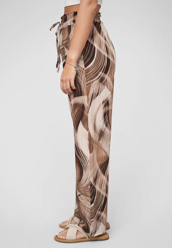 Pants  aop abstract print-2