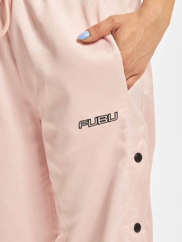 FW222-012-1 FUBU Corporate Satin Track Pants-5