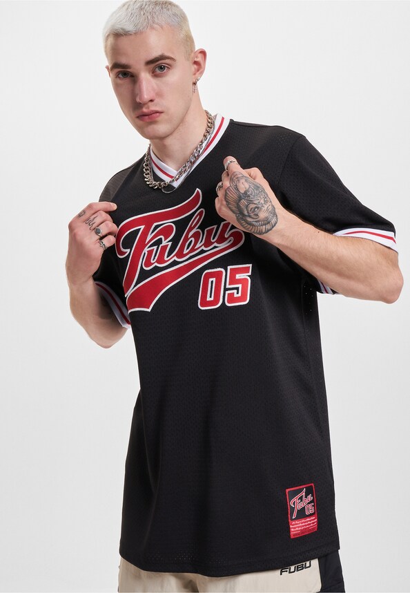 FM233-005-2 FUBU Varsity Mesh Tee-0