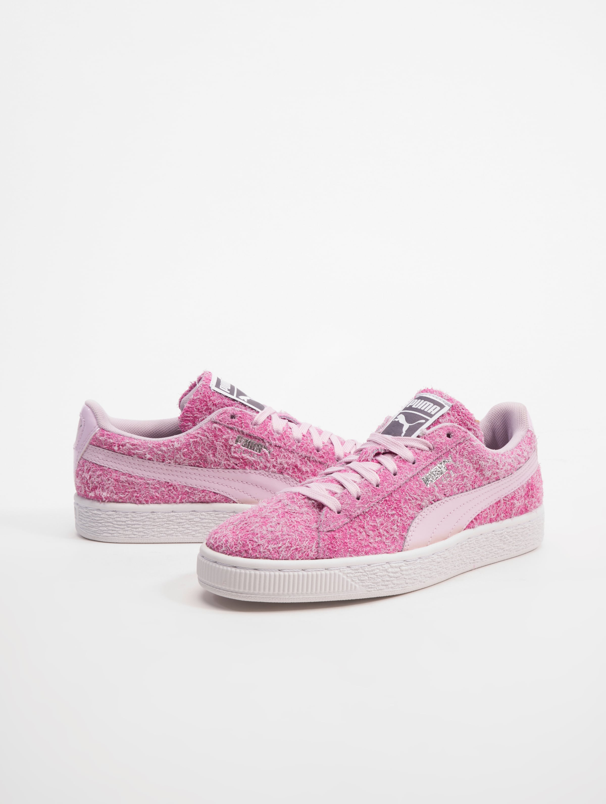 Puma Suede Elemental W Schuhe op kleur roze, Maat 36