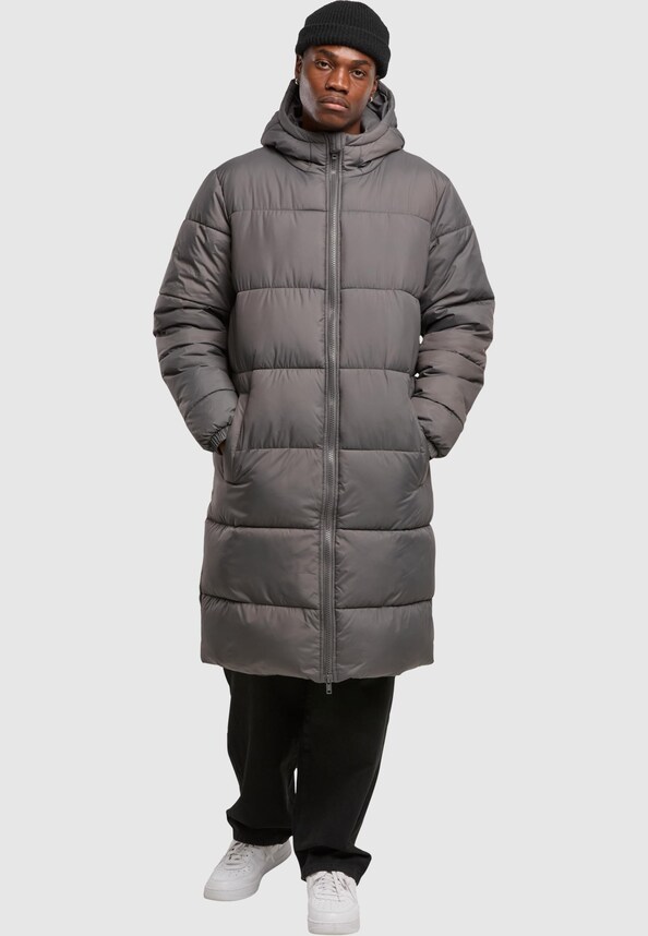 Mens Long Puffer Coat-3