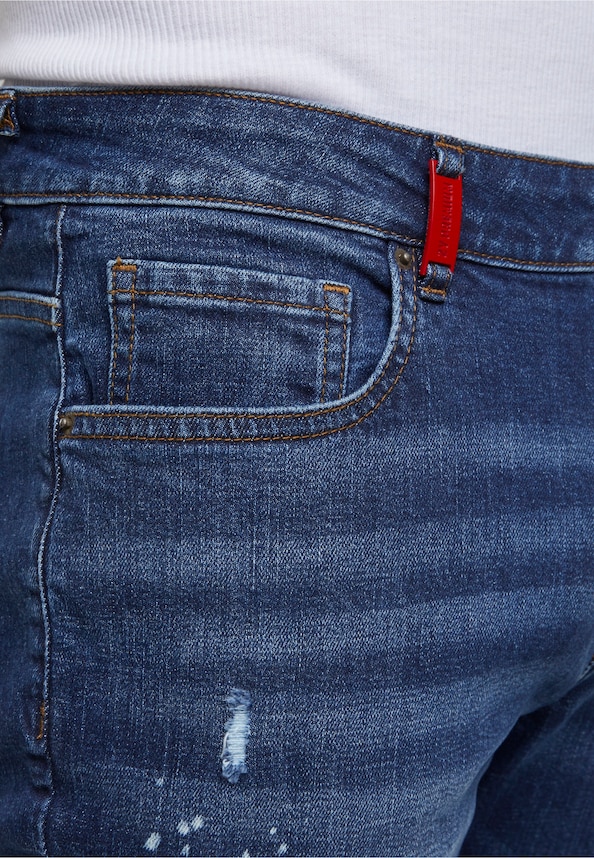 EMILIO RIPPED SLIM FIT JEANS-5