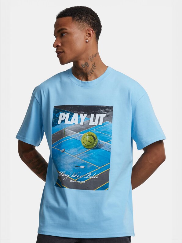 Mister Tee Upscale PlayLit Heavy Oversize T-Shirts-0