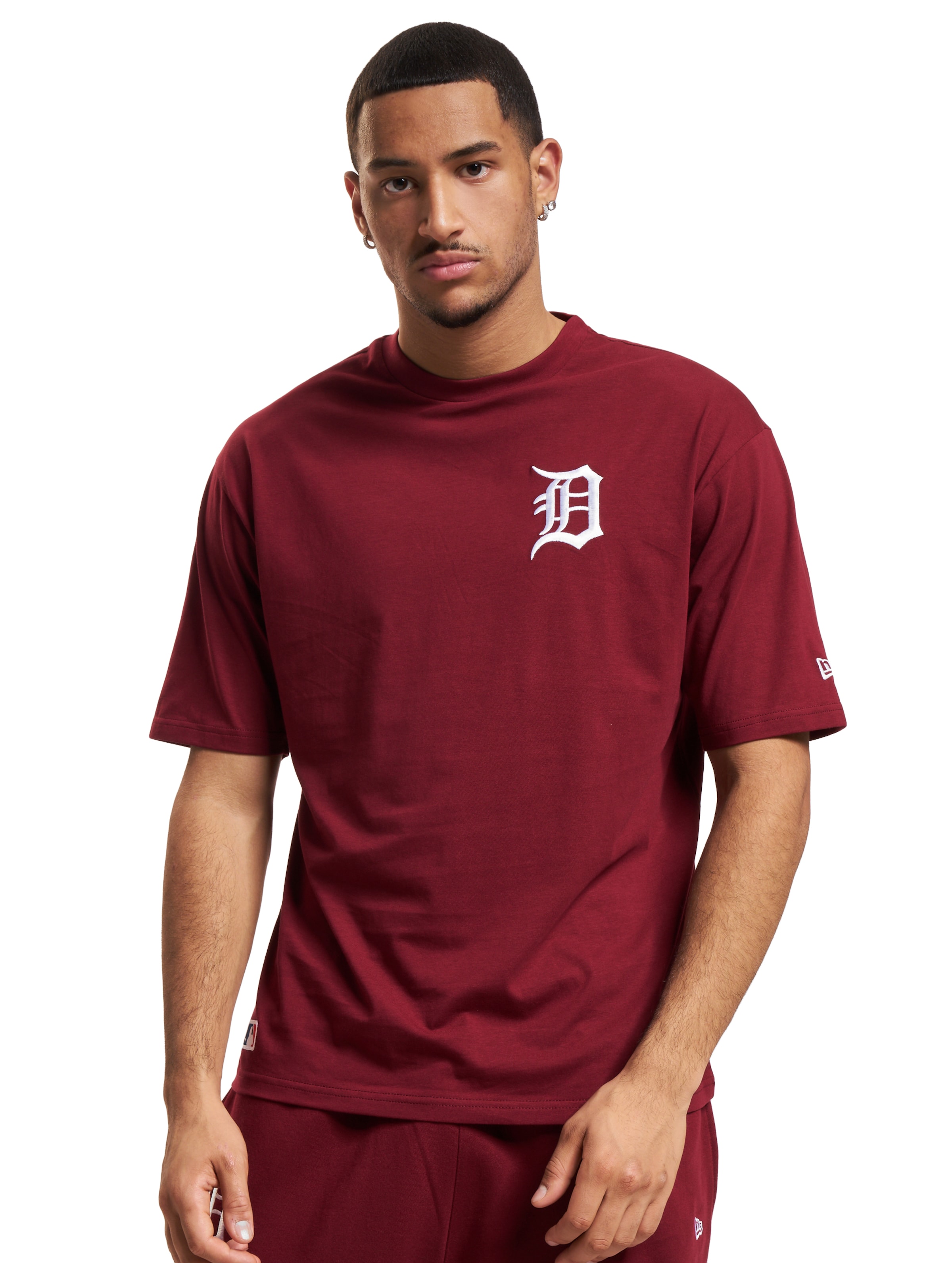 New Era T-Shirt Mannen op kleur rood, Maat XL