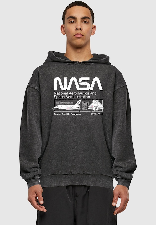 Nasa - Space Shuttle Program Acid Washed Oversize-0
