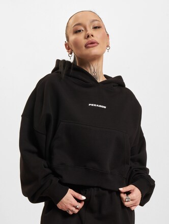 PEGADOR Salita Oversized Cropped Hoodie