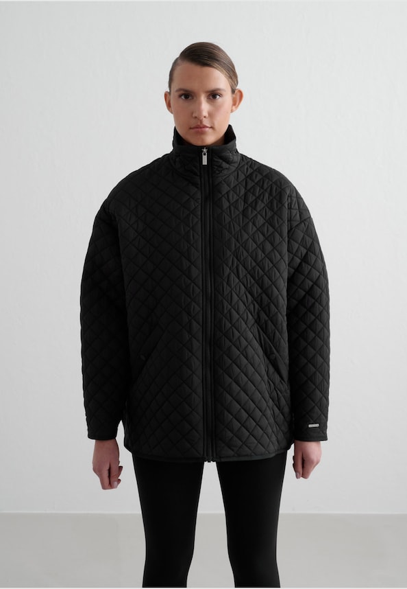 Oversized Quilted Jacket-0