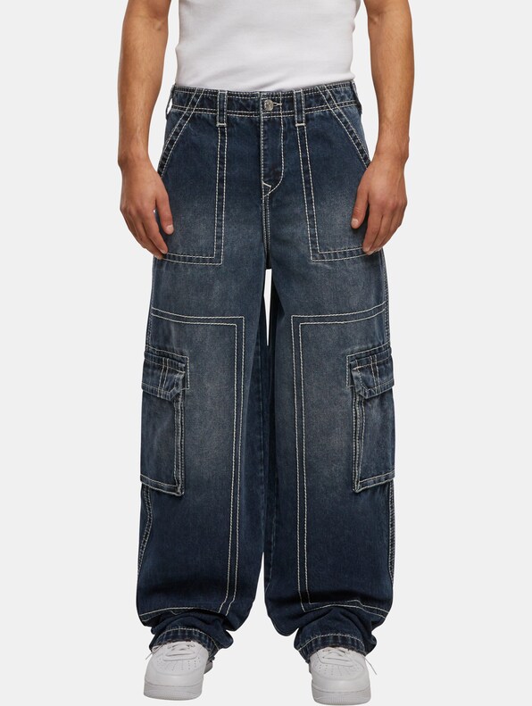 True Religion DENIM BIG T CARGO  PANTS-4