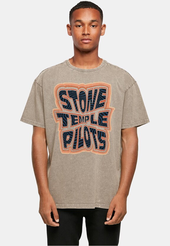 Stone Temple Pilots - Vintage warp Acid Washed Oversize-0