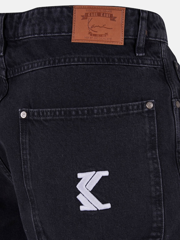 Retro Tape Workwear Denim Loose Fit-3