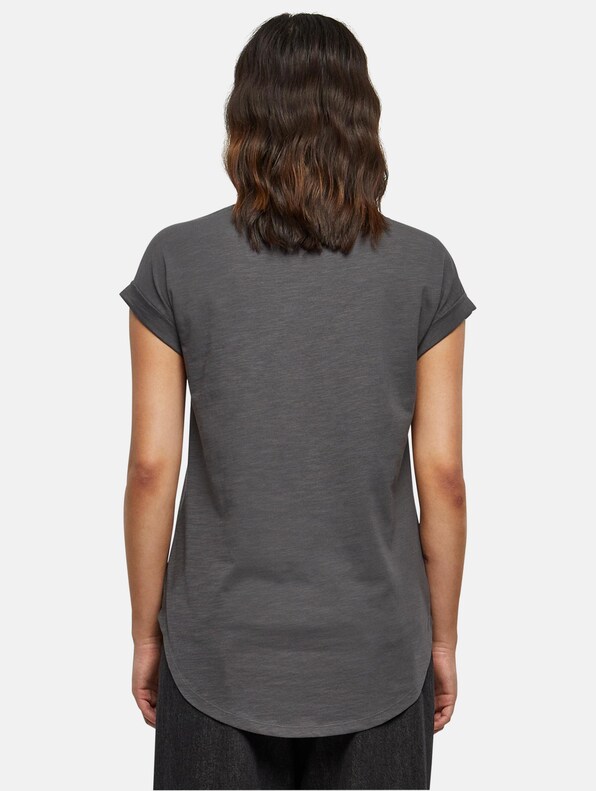 Ladies Long Slub Tee-1