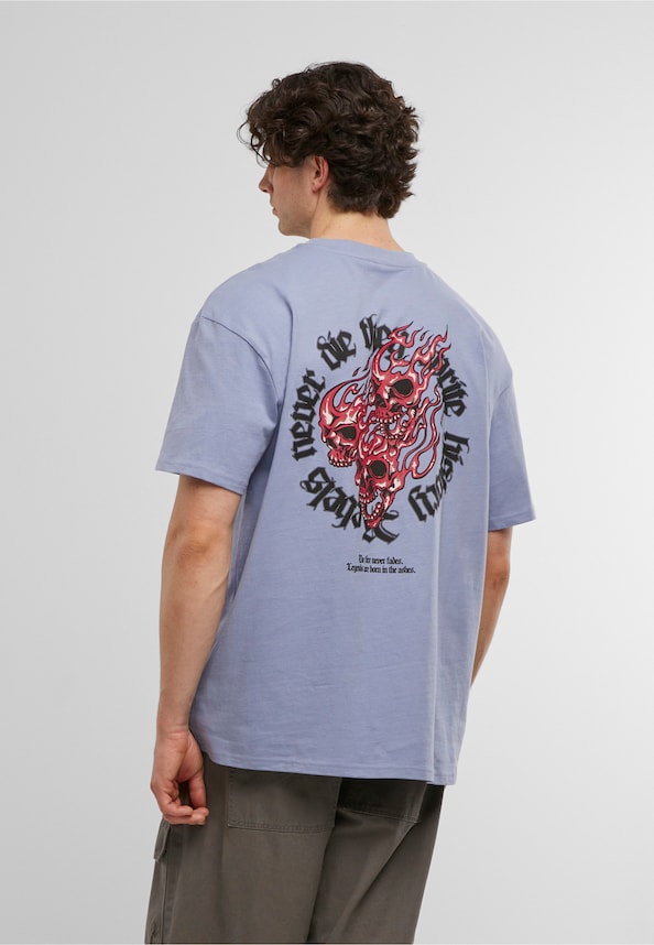 MJG Heavy Oversized Tee - Rebels never die-1