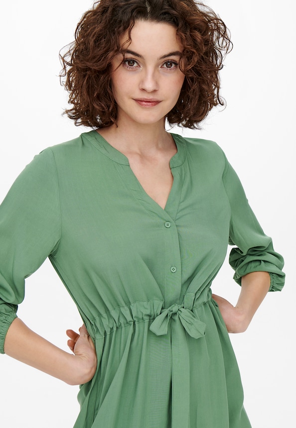 ONLY Damen V-Neck Kleid-2