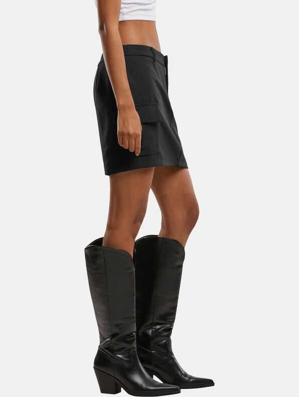 Urban Classics Ladies Short Patched Pocket Skirt-3