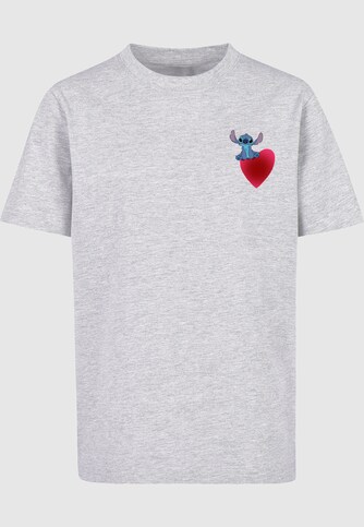 Kids Lilo and Stitch - Sitting on Heart Basic T-Shirt