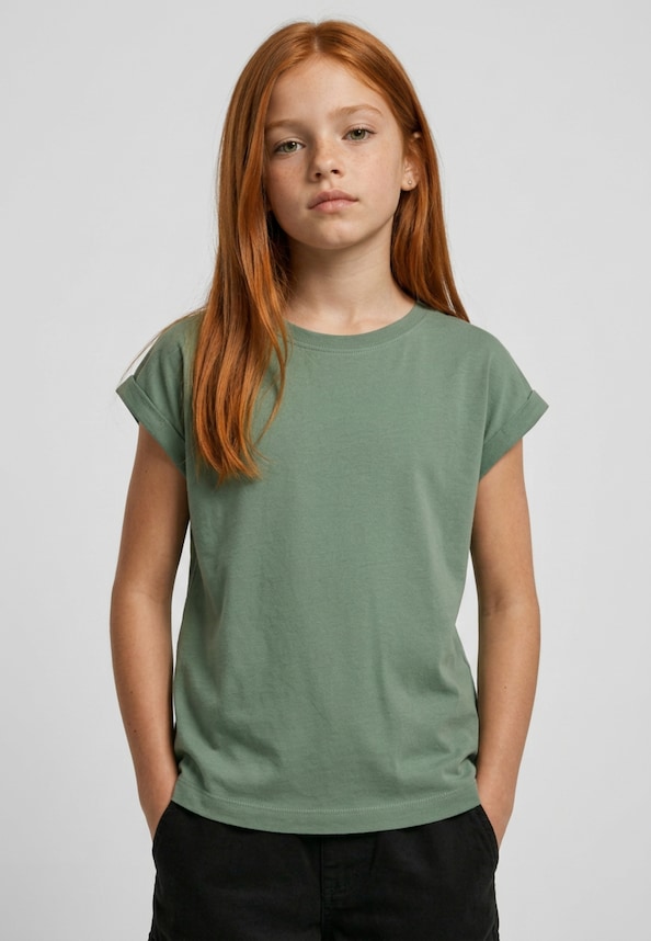 Girls Essentials Extended Shoulder-0