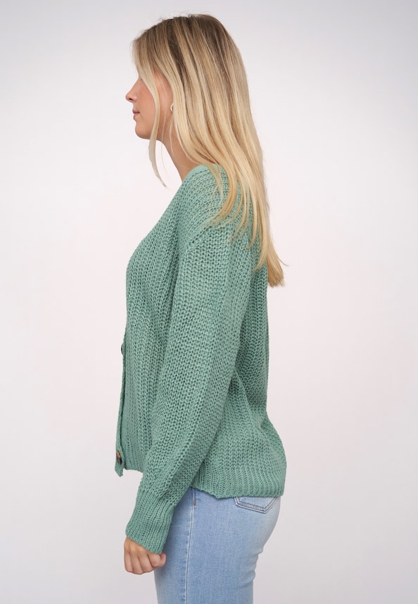 Knit Cardigan with buttons-2