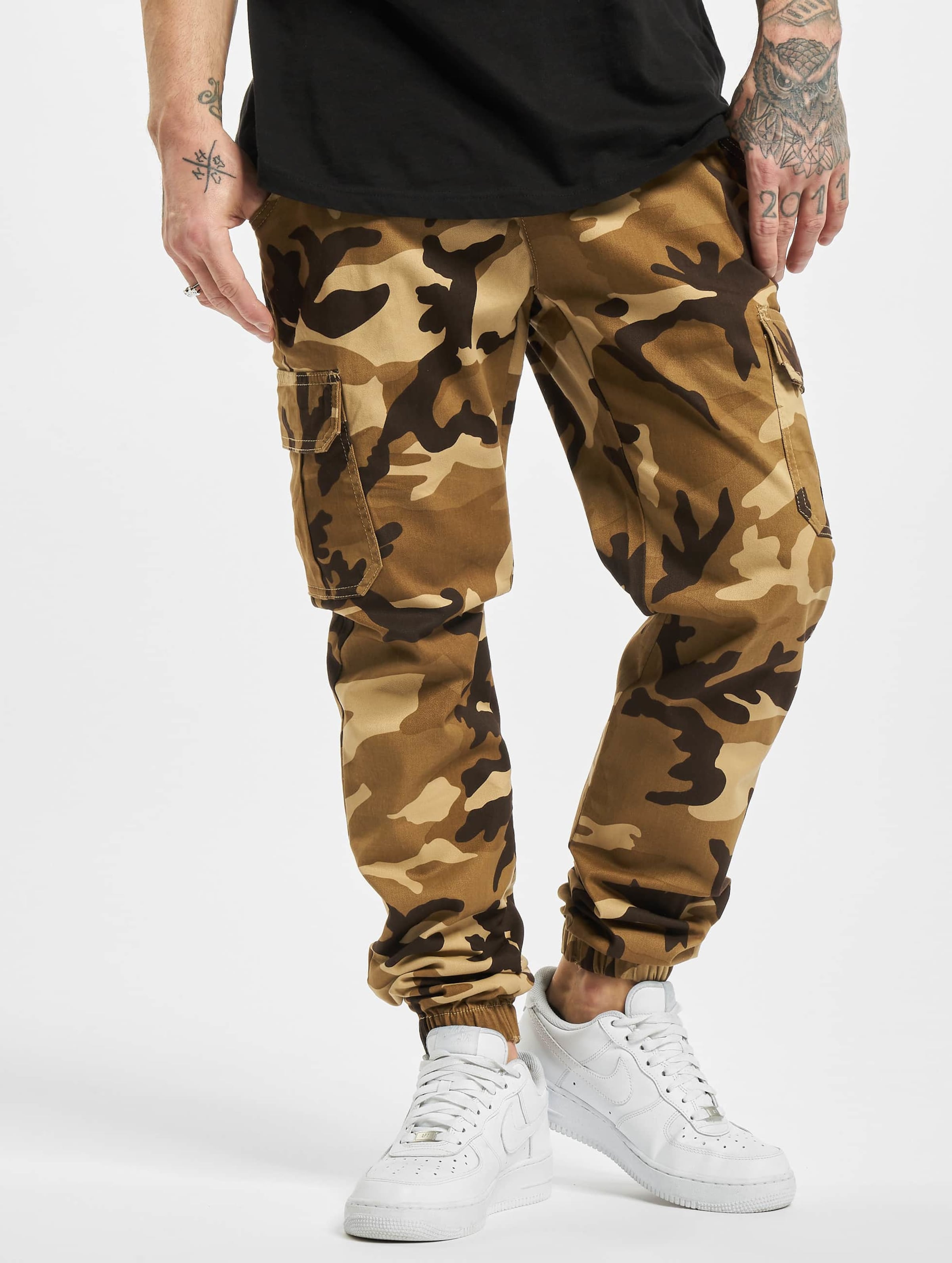 Camouflage discount trainingsbroek heren