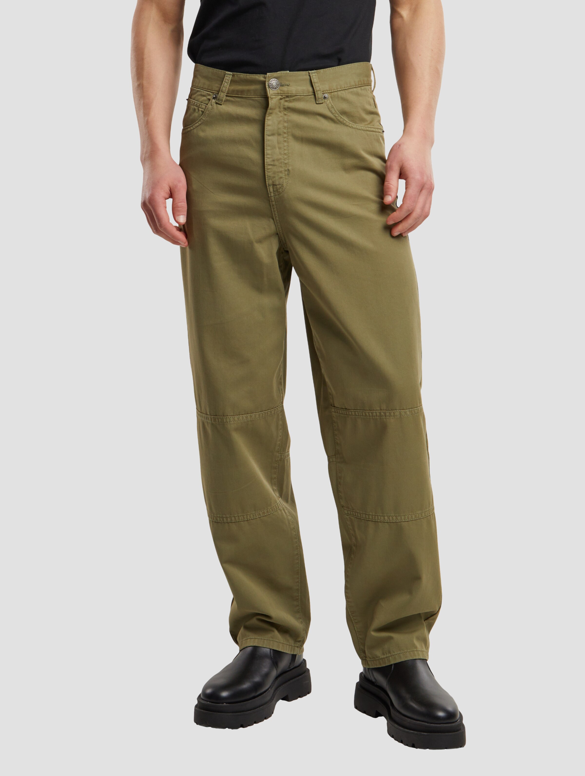 Urban Classics Herren Jeans 90s Style - Loose Fit Mit Teilungsnähten In Größen 28-44