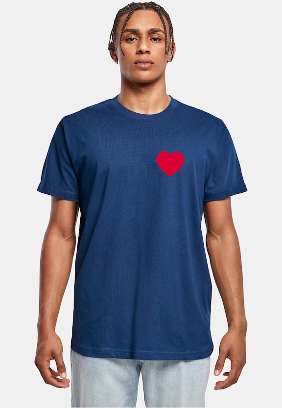 Heart T-Shirt Round Neck-0