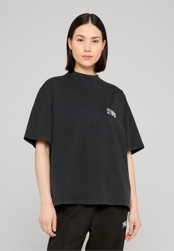 Beali Oversized Tee Vintage Black-0