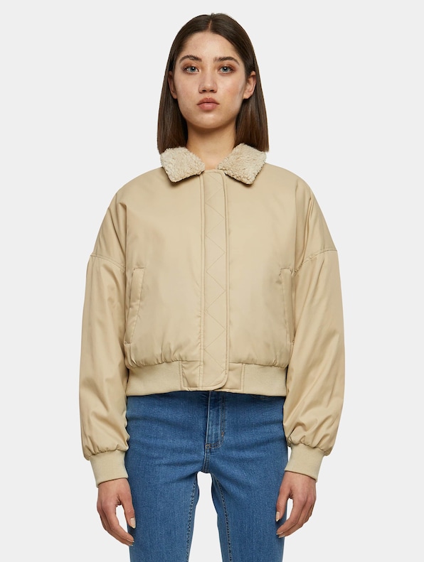 Ladies Pilot Bomber Jacket-2