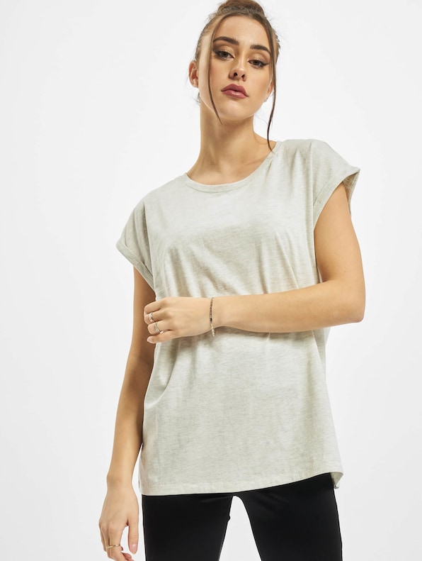 Ladies Extended Shoulder Tee-0