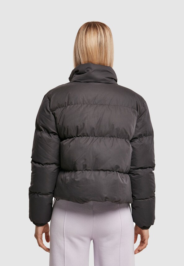 Ladies Short Puffer Jacket-1