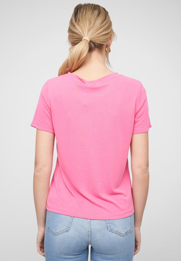 VIMODALA O-NECK S/S TOP/SU - NOOS-1