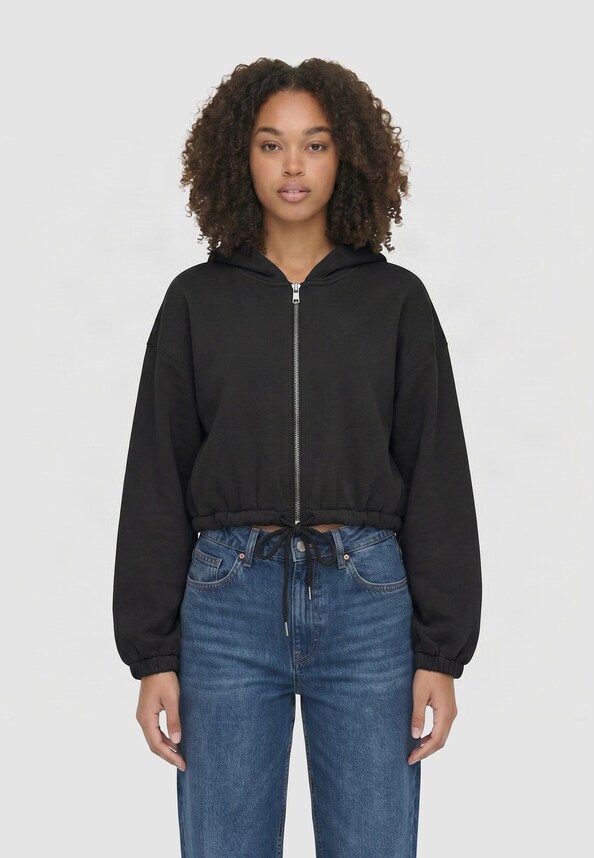 Ladies Fluffy Cropped-0