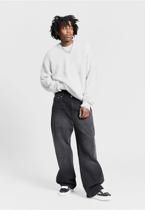 Essential Furry Knit Sweater-3