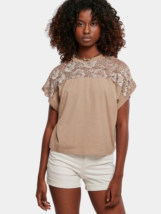 Ladies Short Oversized Lace