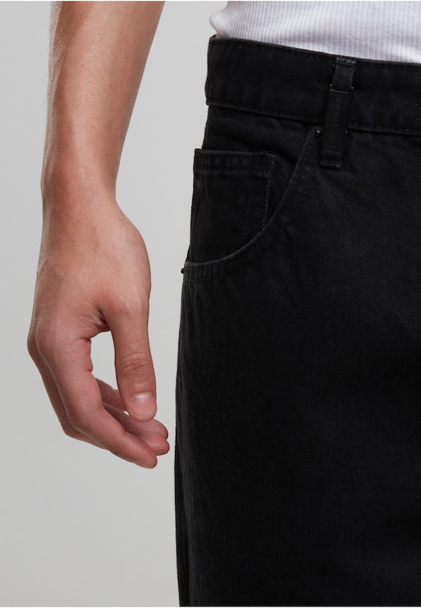 Adrik Basic Baggy Jeans-5