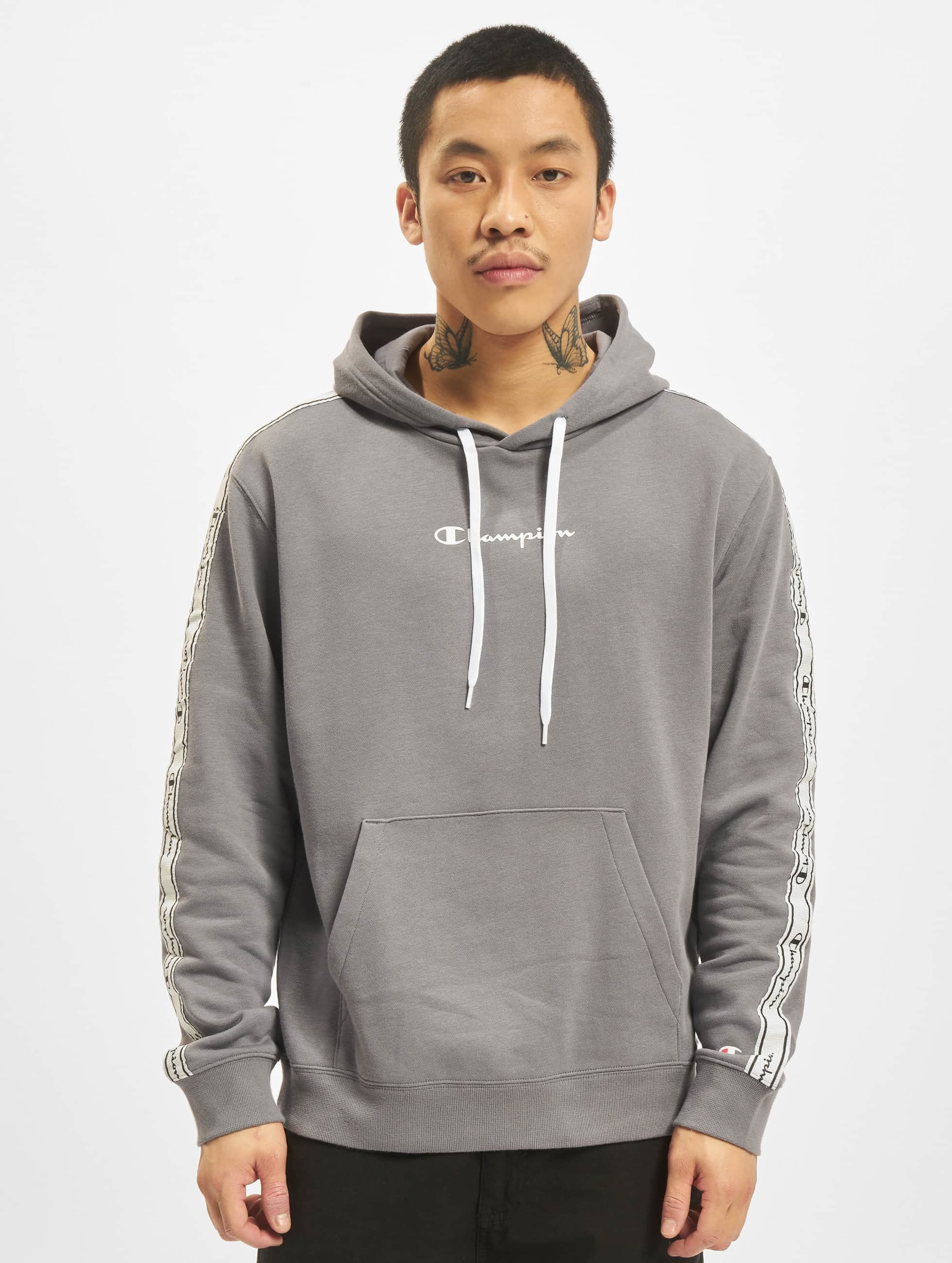 Adidas originals overhead tape on sale hoodie