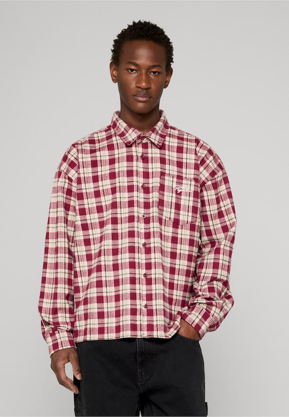 Signar Oversized Flannel Shirt-0