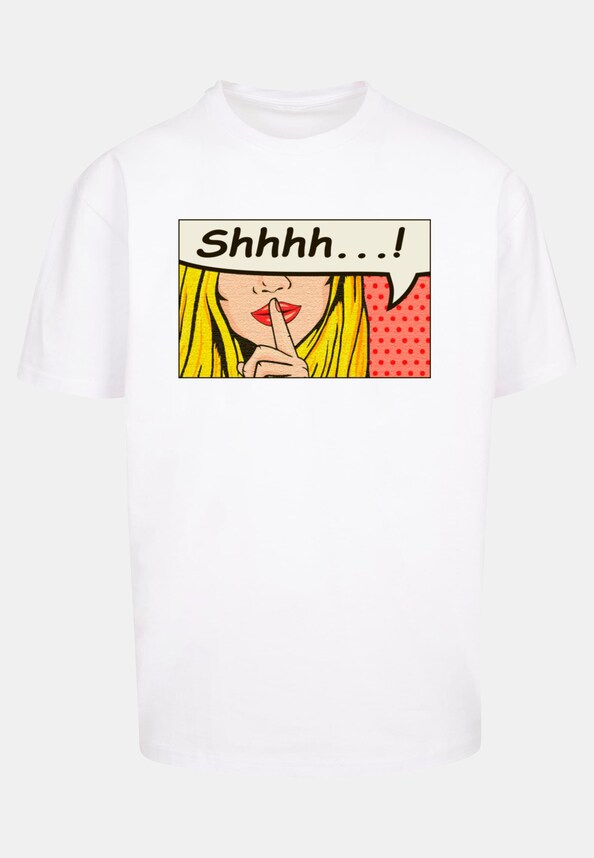 Silent Sign Comic Heavy Oversized Tee-4