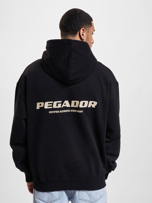 PEGADOR Colne Logo Oversized Hoodies-1