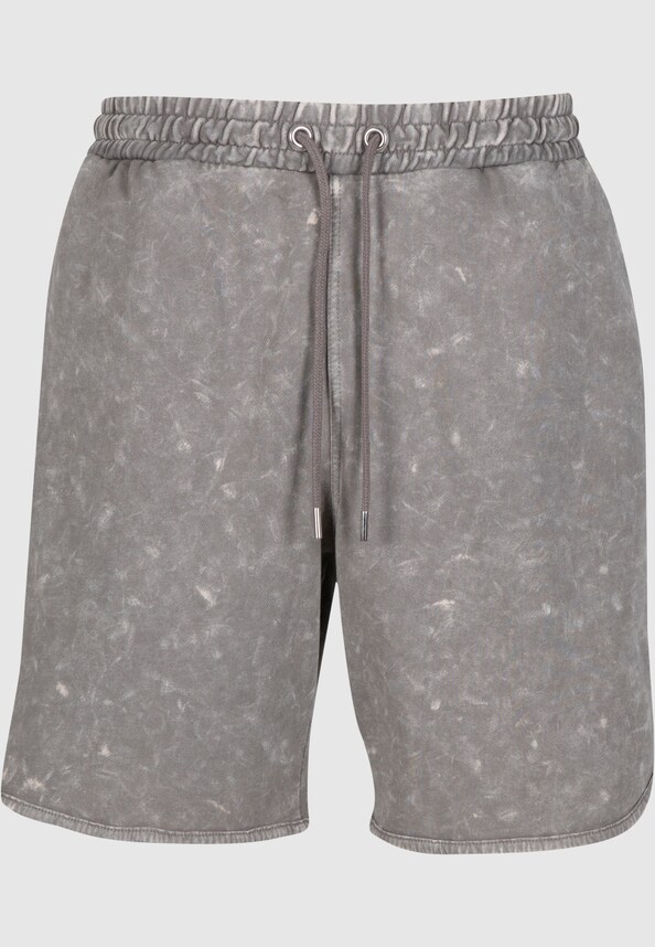Washed Piped Shorts-6