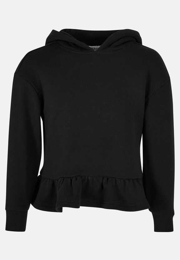 Girls Organic Volants Hoody-2