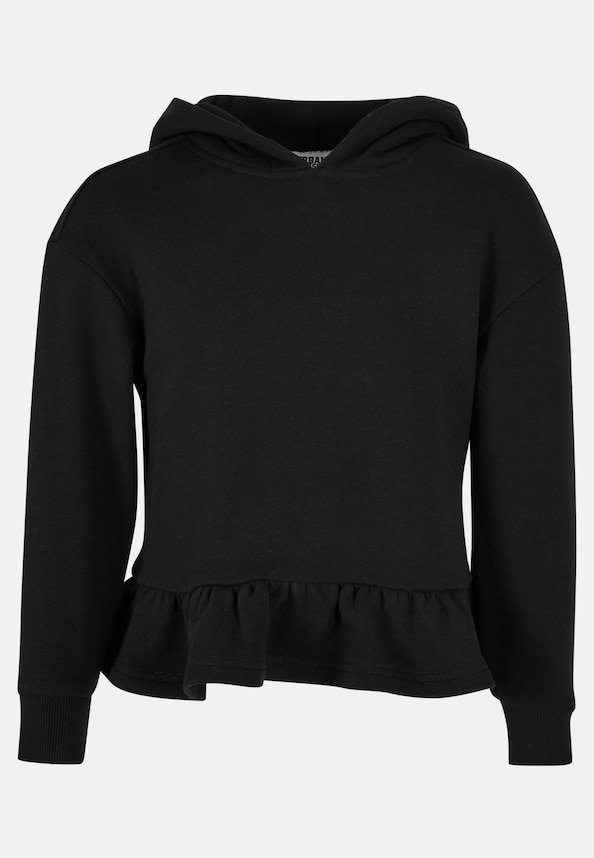 Girls Organic Volants Hoody-2