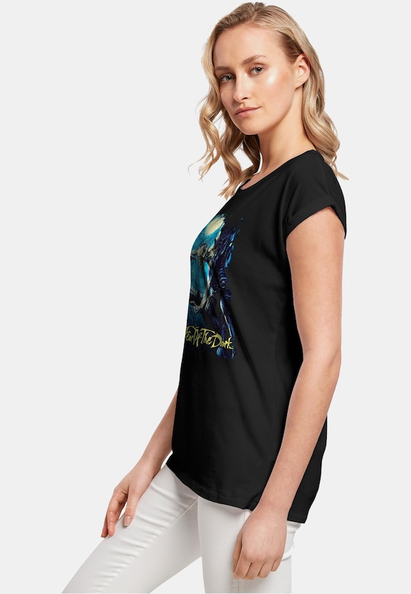 Ladies Iron Maiden - Fear of the Dark Extended Shoulder Tee-2