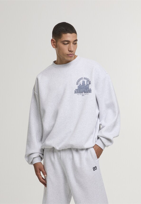 Emblem Oversized Crew-0