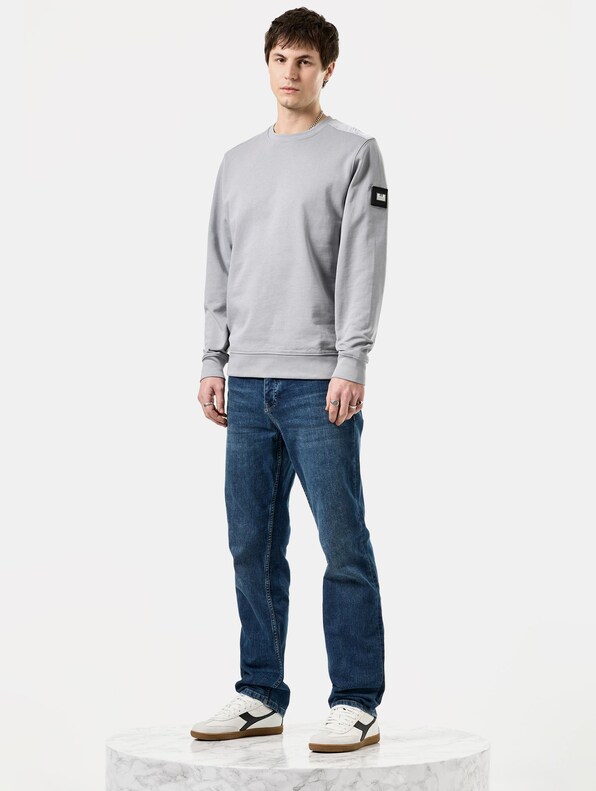 Weekend Offender F BOMB PARACHUTE OVERLAY SWEAT-2