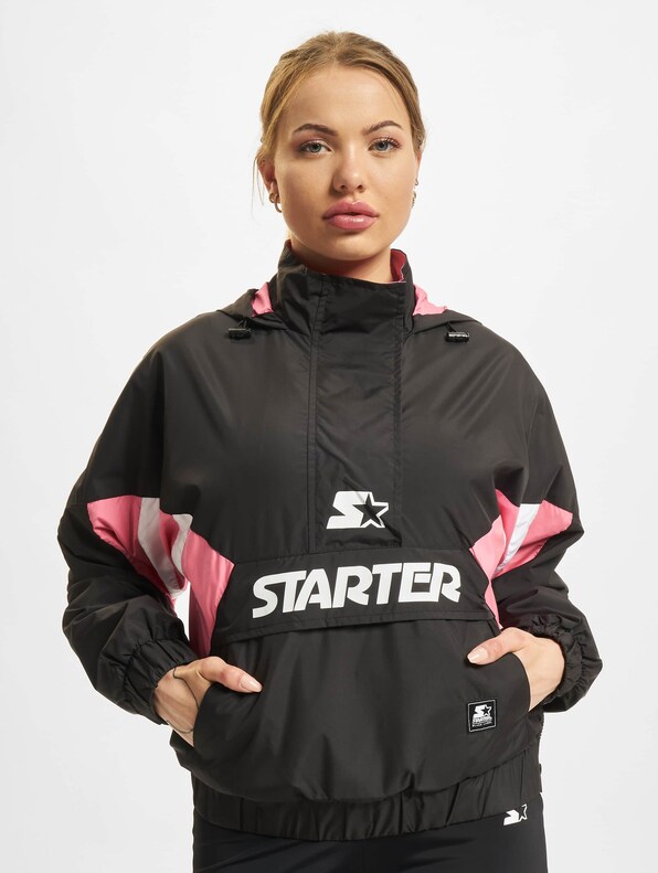 Ladies Colorblock Halfzip-2